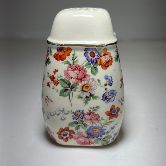 Bristol Glass Made in Germany Chintz Hatpin Holder Antique - Picture 1 of 7